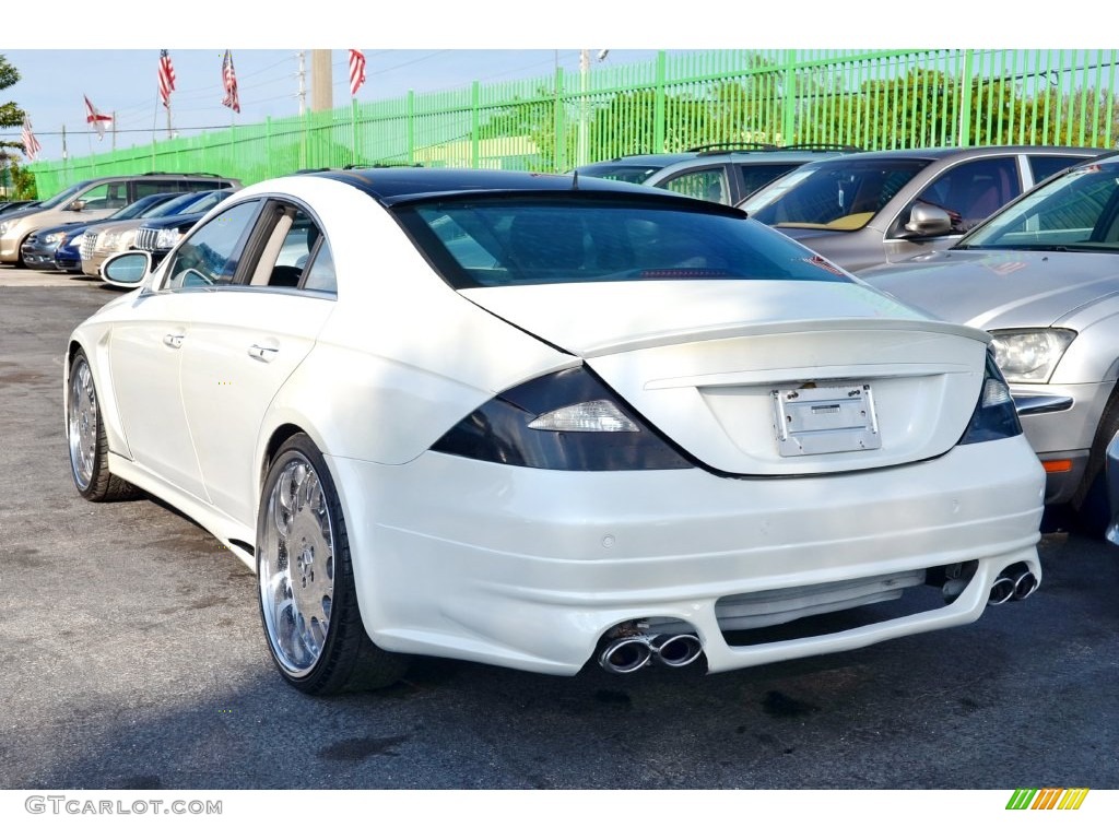2006 CLS 500 - Alabaster White / Black photo #9