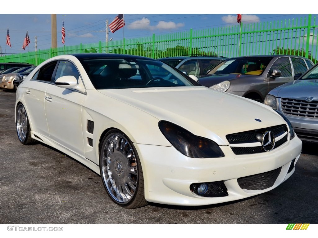 2006 CLS 500 - Alabaster White / Black photo #25
