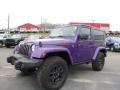 Xtreme Purple Pearl 2016 Jeep Wrangler Sahara 4x4 Exterior