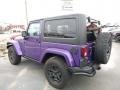 2016 Xtreme Purple Pearl Jeep Wrangler Sahara 4x4  photo #4