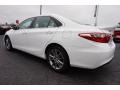 2015 Super White Toyota Camry SE  photo #5