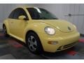 2001 Yellow Volkswagen New Beetle GLS Coupe  photo #5