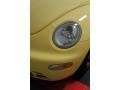 2001 Yellow Volkswagen New Beetle GLS Coupe  photo #43