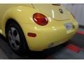 2001 Yellow Volkswagen New Beetle GLS Coupe  photo #60