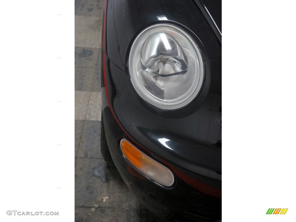 2001 New Beetle GLS Coupe - Black / Cream photo #45