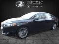 2014 Tuxedo Black Ford Fusion Titanium AWD  photo #3