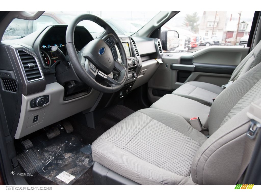 2016 F150 XLT SuperCrew 4x4 - Bronze Fire / Medium Earth Gray photo #6
