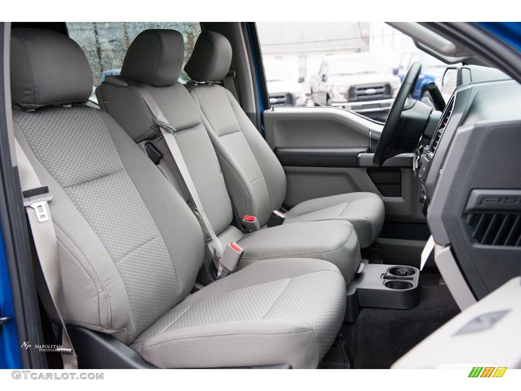 2016 F150 XLT SuperCrew 4x4 - Blue Flame / Medium Earth Gray photo #9