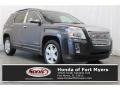 2010 Cyber Gray Metallic GMC Terrain SLT  photo #1