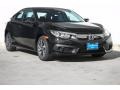 2016 Crystal Black Pearl Honda Civic EX Sedan  photo #1