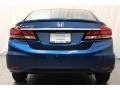 2013 Dyno Blue Pearl Honda Civic LX Sedan  photo #6