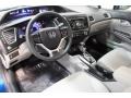 2013 Dyno Blue Pearl Honda Civic LX Sedan  photo #10