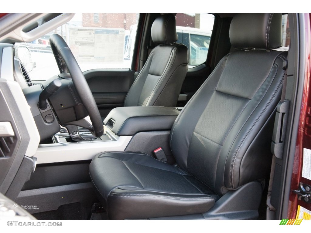2016 F150 Lariat SuperCab 4x4 - Bronze Fire / Black photo #11