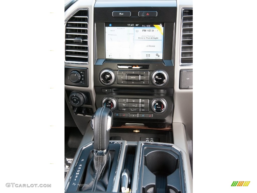2016 F150 Lariat SuperCab 4x4 - Bronze Fire / Black photo #19