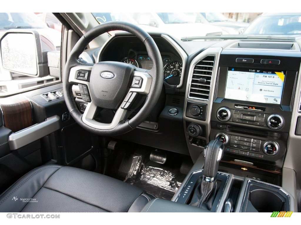2016 F150 Lariat SuperCab 4x4 - Bronze Fire / Black photo #20