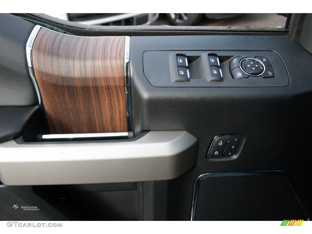 2016 F150 Lariat SuperCab 4x4 - Bronze Fire / Black photo #21