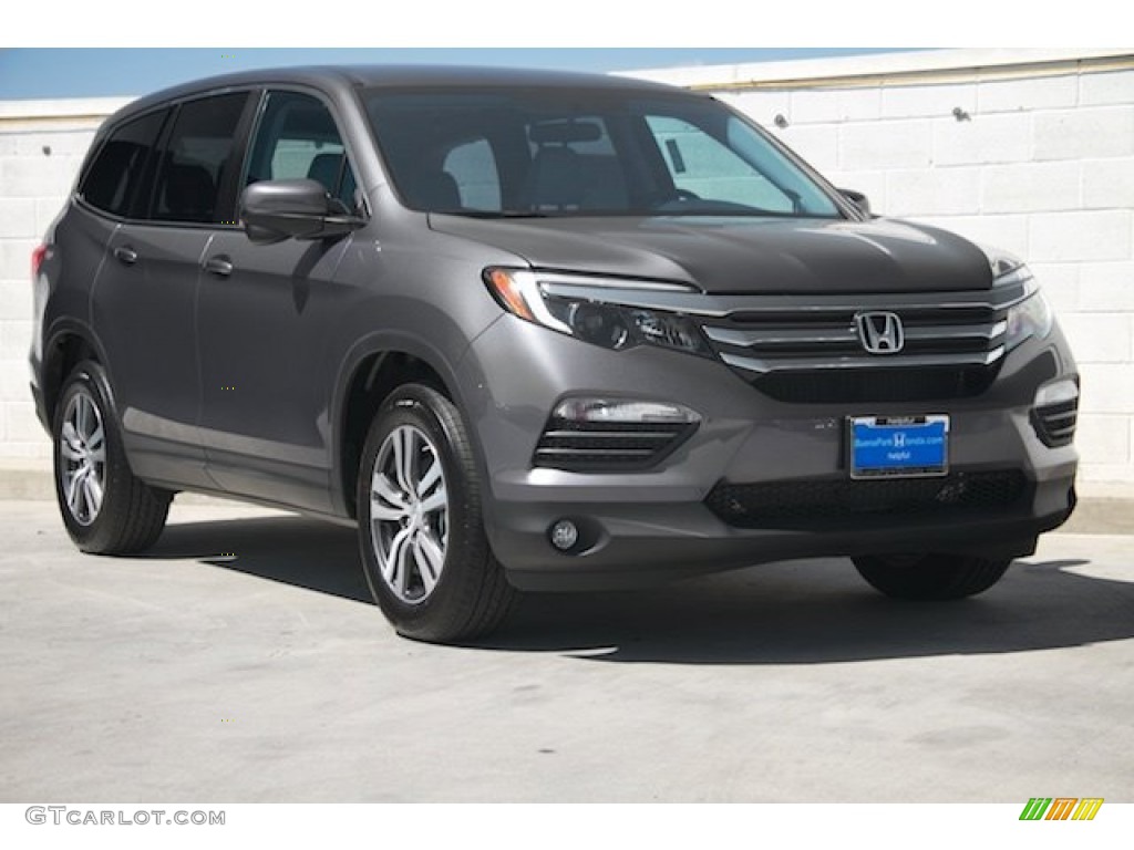 2016 Pilot EX - Modern Steel Metallic / Gray photo #1