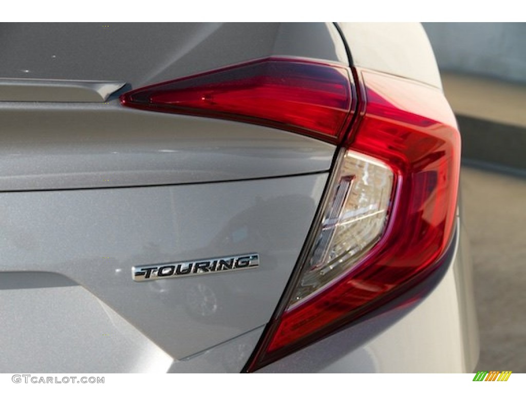 2016 Civic Touring Sedan - Lunar Silver Metallic / Black photo #4