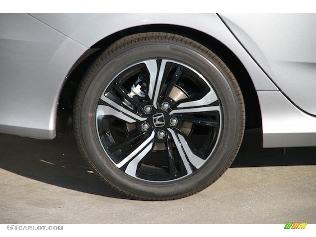 2016 Civic Touring Sedan - Lunar Silver Metallic / Black photo #5