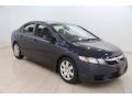 Royal Blue Pearl 2009 Honda Civic LX Sedan
