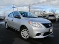Brilliant Silver 2014 Nissan Versa 1.6 S Sedan