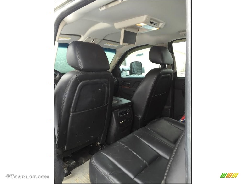 2011 Sierra 3500HD SLT Crew Cab 4x4 - Stealth Gray Metallic / Ebony photo #6