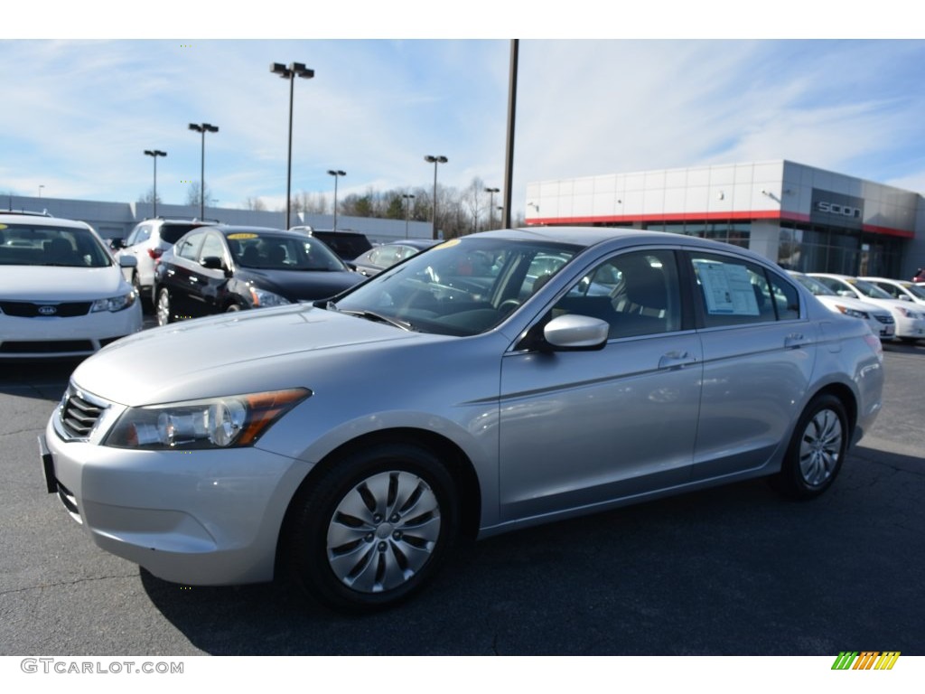 2010 Accord LX Sedan - Alabaster Silver Metallic / Black photo #7