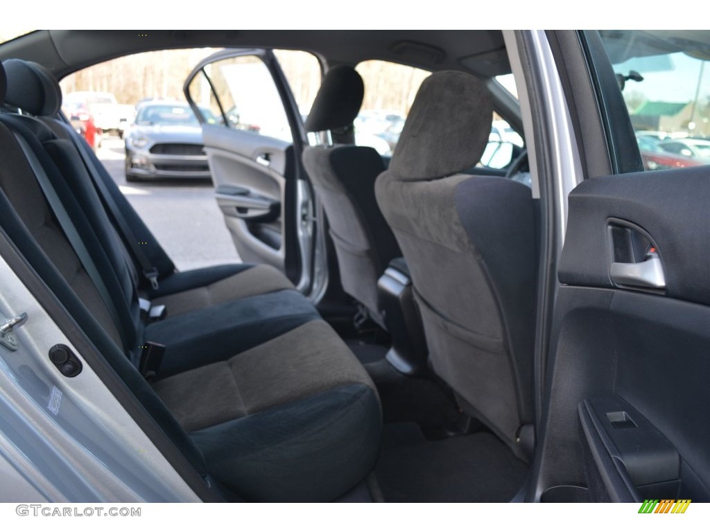 2010 Accord LX Sedan - Alabaster Silver Metallic / Black photo #14