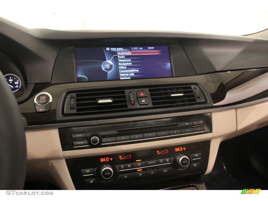 2013 5 Series 528i xDrive Sedan - Alpine White / Oyster/Black photo #8