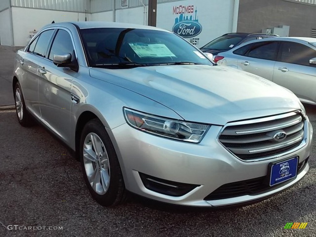 2015 Taurus SEL - Ingot Silver Metallic / Charcoal Black photo #1