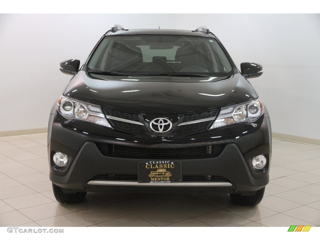 2015 RAV4 XLE - Black / Black photo #2