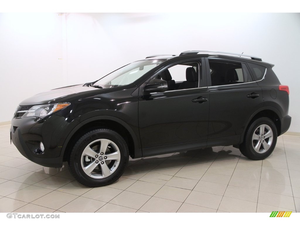 2015 RAV4 XLE - Black / Black photo #3
