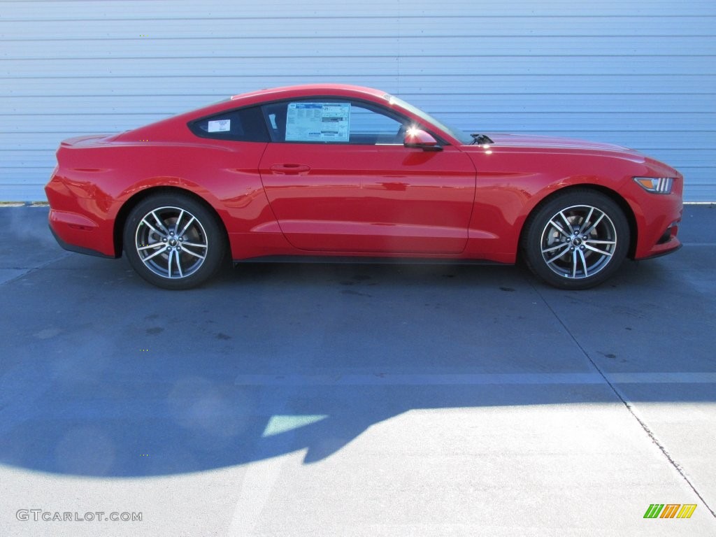 2016 Mustang EcoBoost Premium Coupe - Race Red / Ebony photo #3