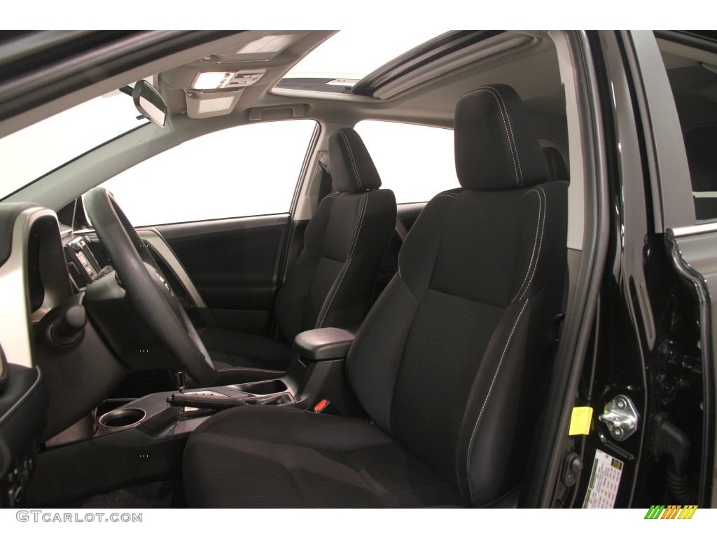 2015 RAV4 XLE - Black / Black photo #5