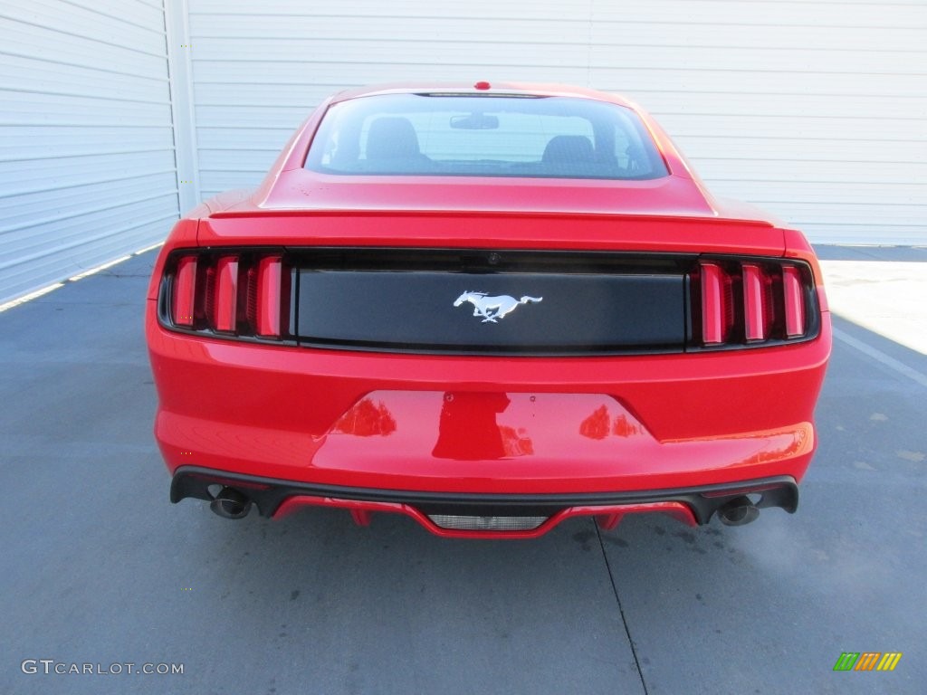 2016 Mustang EcoBoost Premium Coupe - Race Red / Ebony photo #5