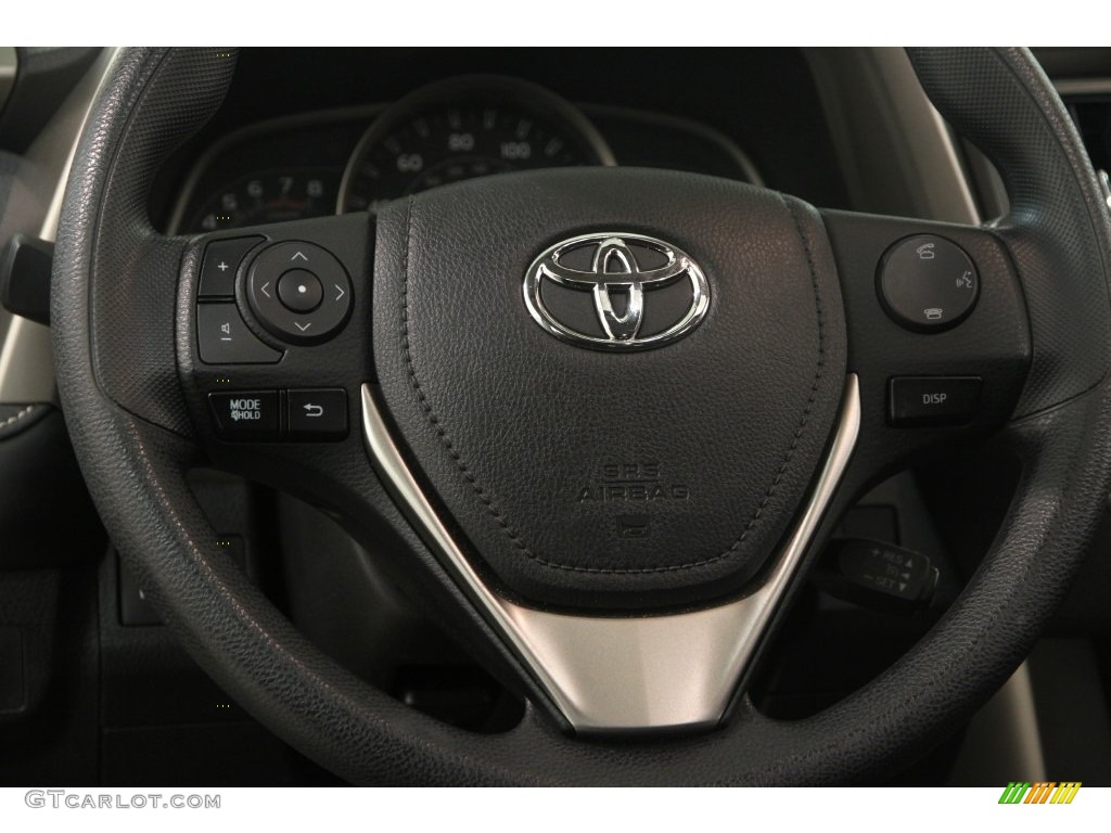 2015 RAV4 XLE - Black / Black photo #6