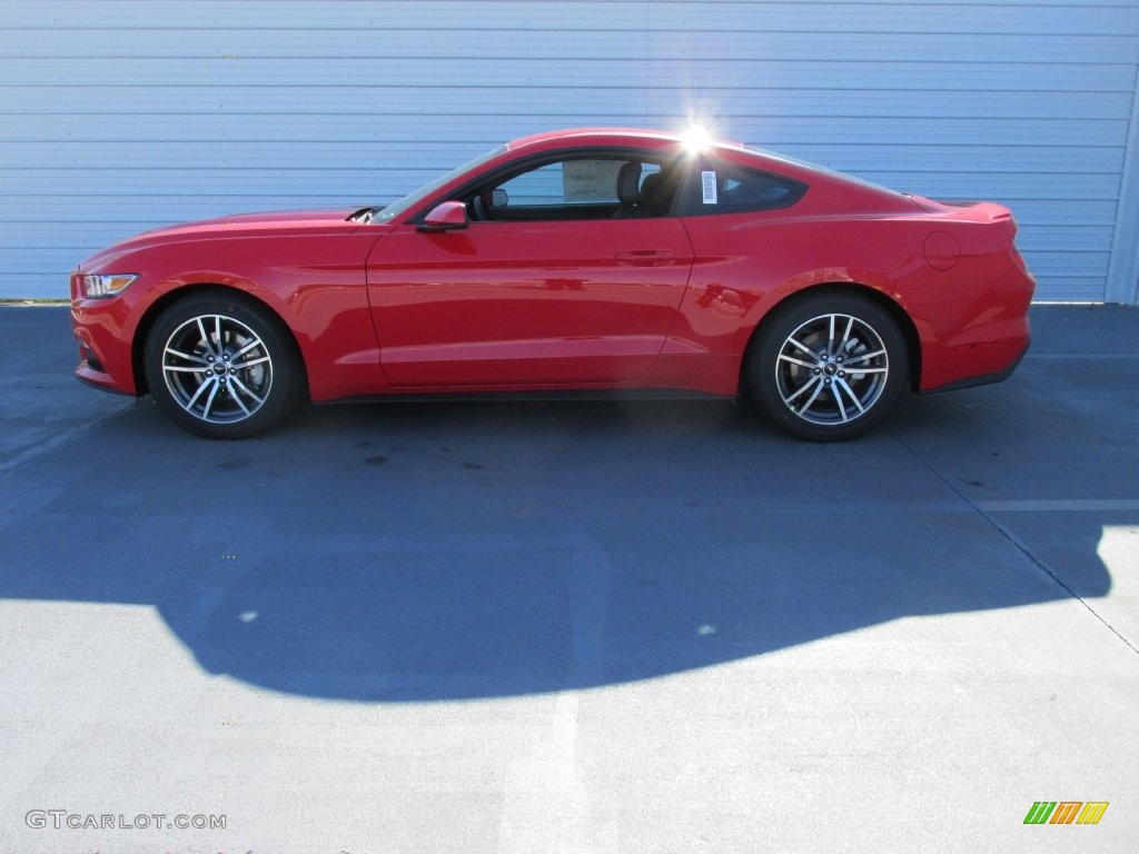 2016 Mustang EcoBoost Premium Coupe - Race Red / Ebony photo #6