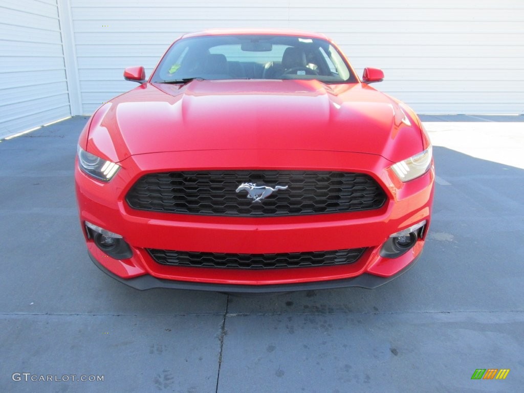 2016 Mustang EcoBoost Premium Coupe - Race Red / Ebony photo #8