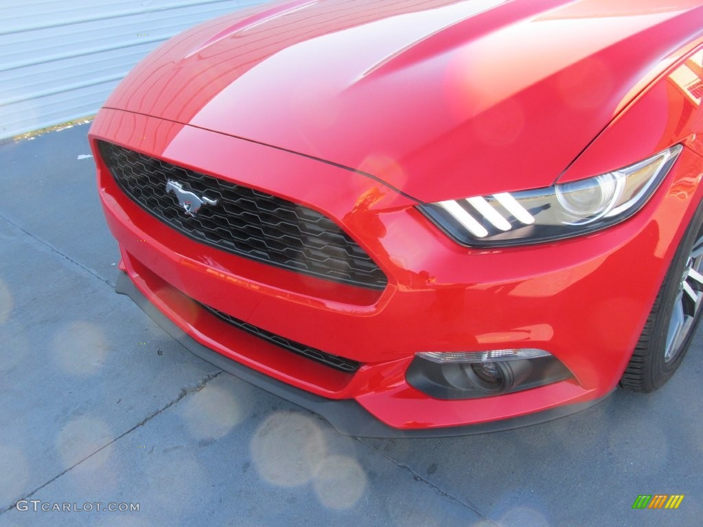 2016 Mustang EcoBoost Premium Coupe - Race Red / Ebony photo #10
