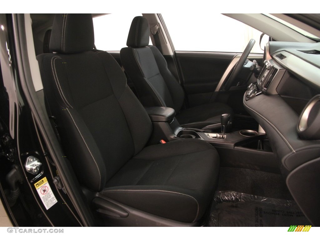 2015 RAV4 XLE - Black / Black photo #11