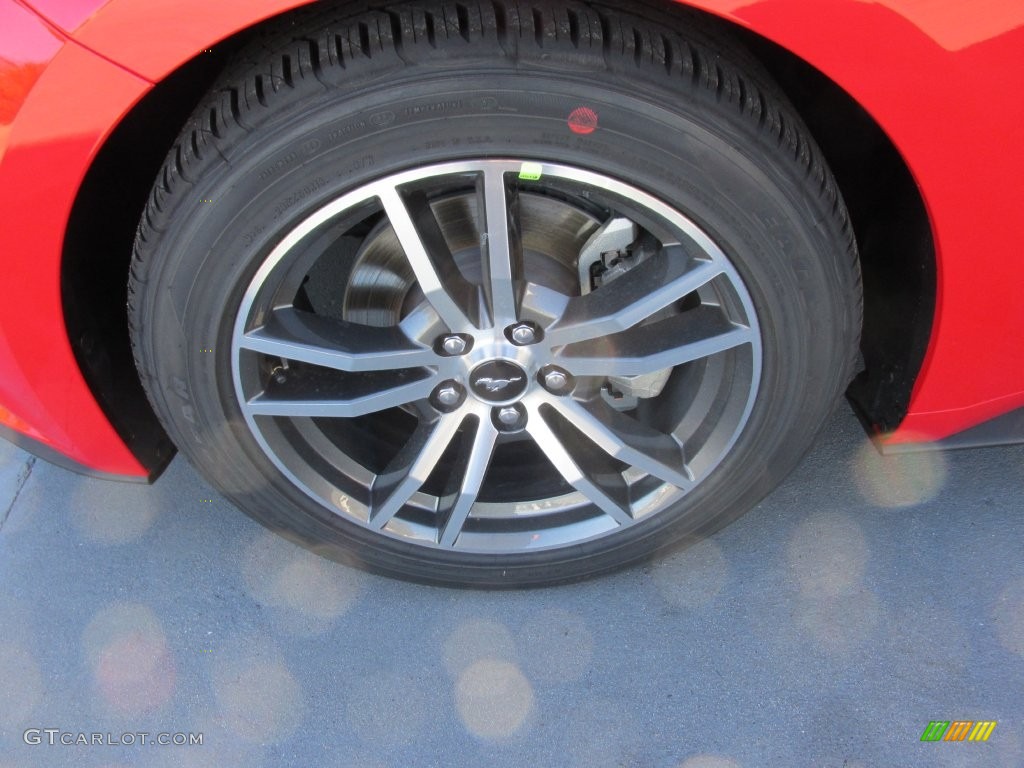 2016 Mustang EcoBoost Premium Coupe - Race Red / Ebony photo #11