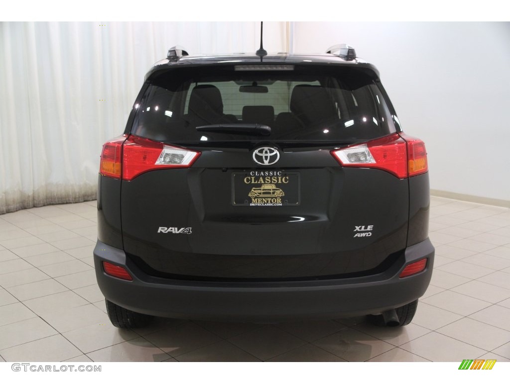 2015 RAV4 XLE - Black / Black photo #14