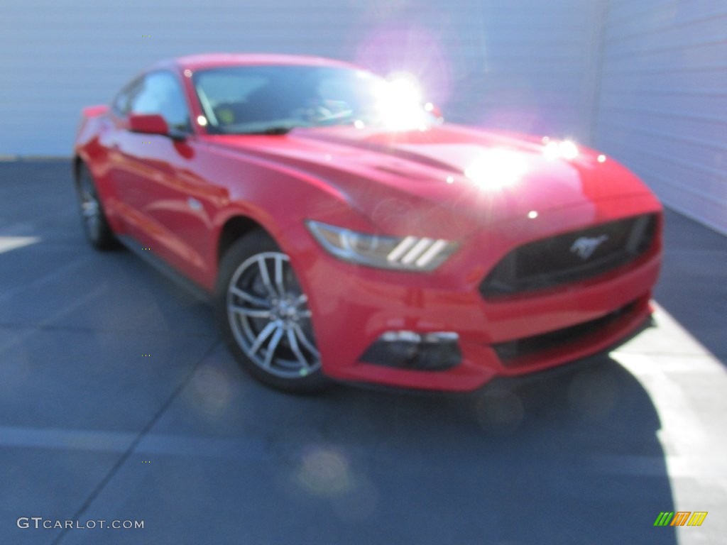 Race Red Ford Mustang