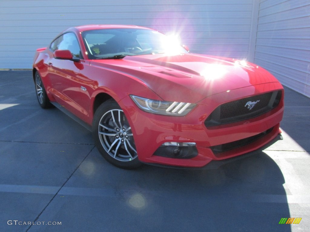 2016 Mustang GT Premium Coupe - Race Red / Ebony photo #2