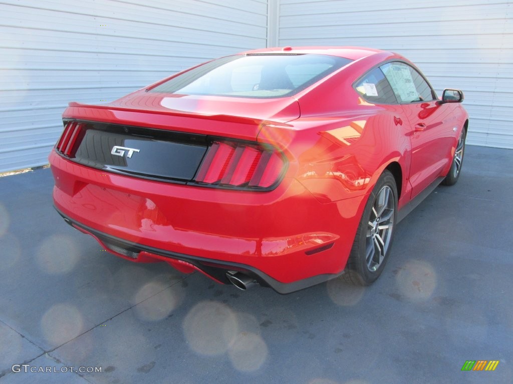 2016 Mustang GT Premium Coupe - Race Red / Ebony photo #4