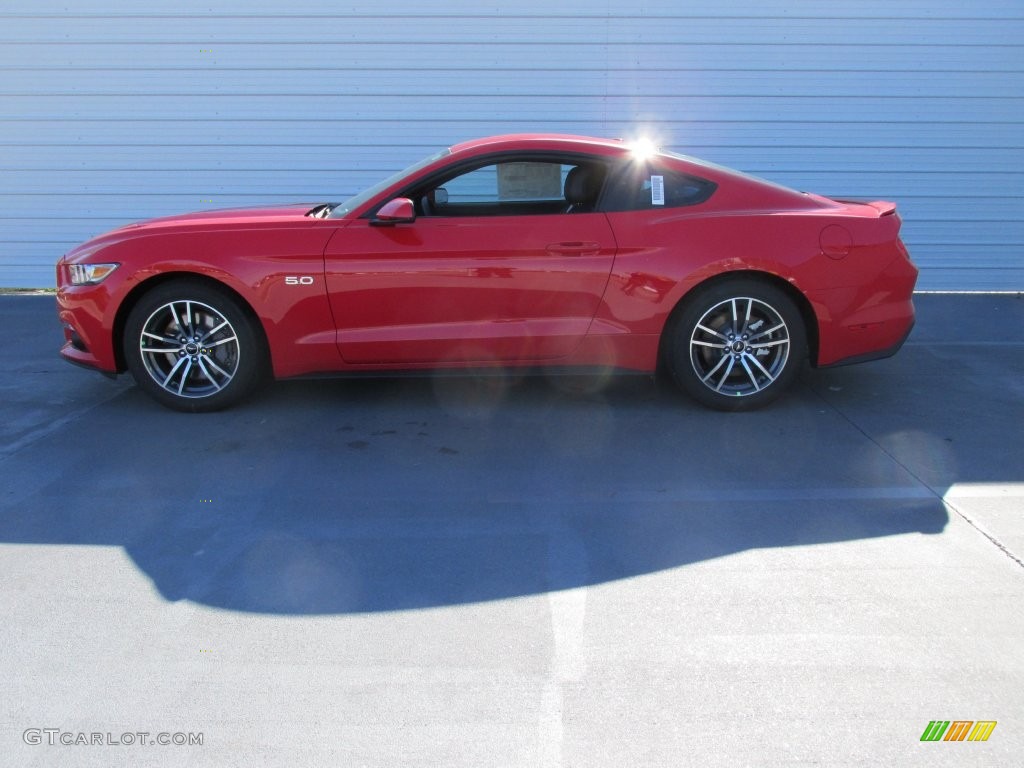 2016 Mustang GT Premium Coupe - Race Red / Ebony photo #6