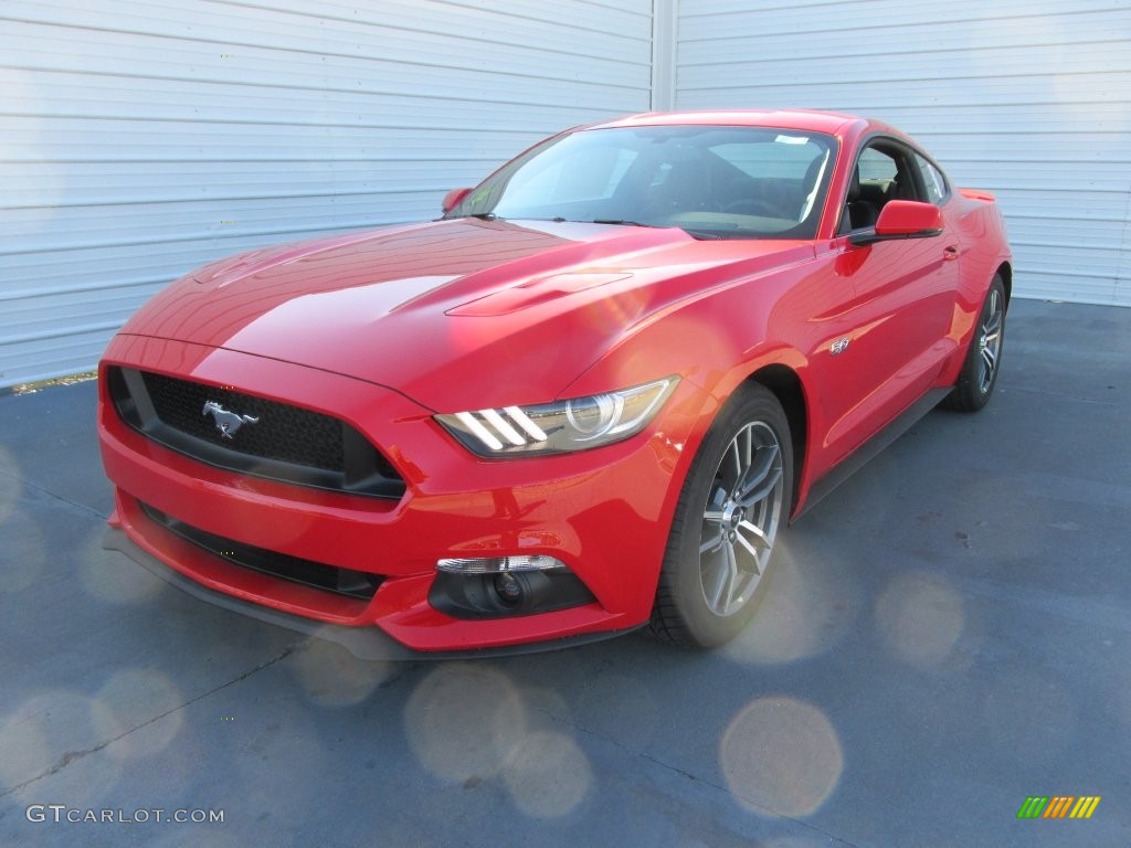2016 Mustang GT Premium Coupe - Race Red / Ebony photo #7