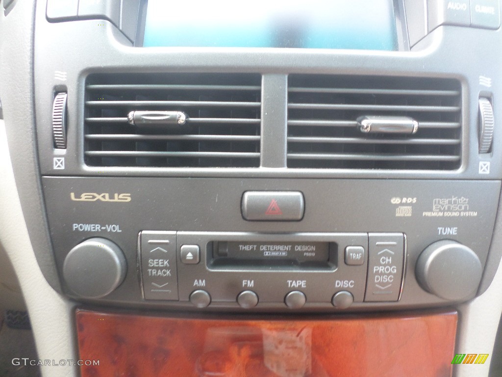 2002 LS 430 - Crystal White / Ecru Beige photo #13
