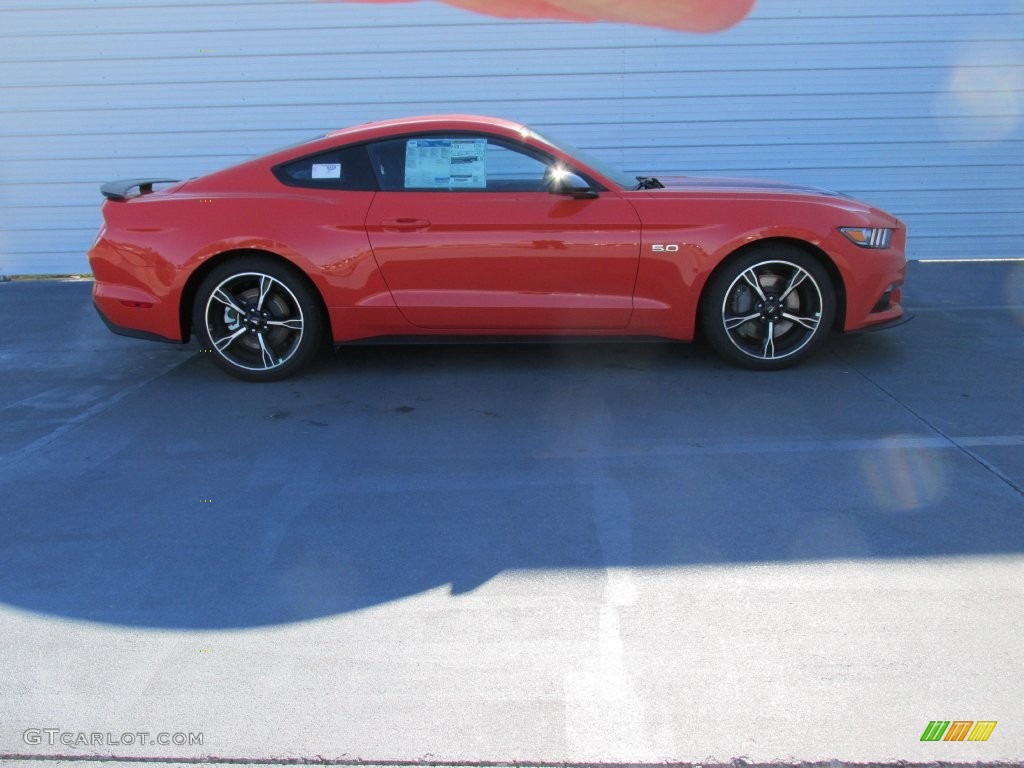 2016 Mustang GT/CS California Special Coupe - Competition Orange / Ebony photo #3