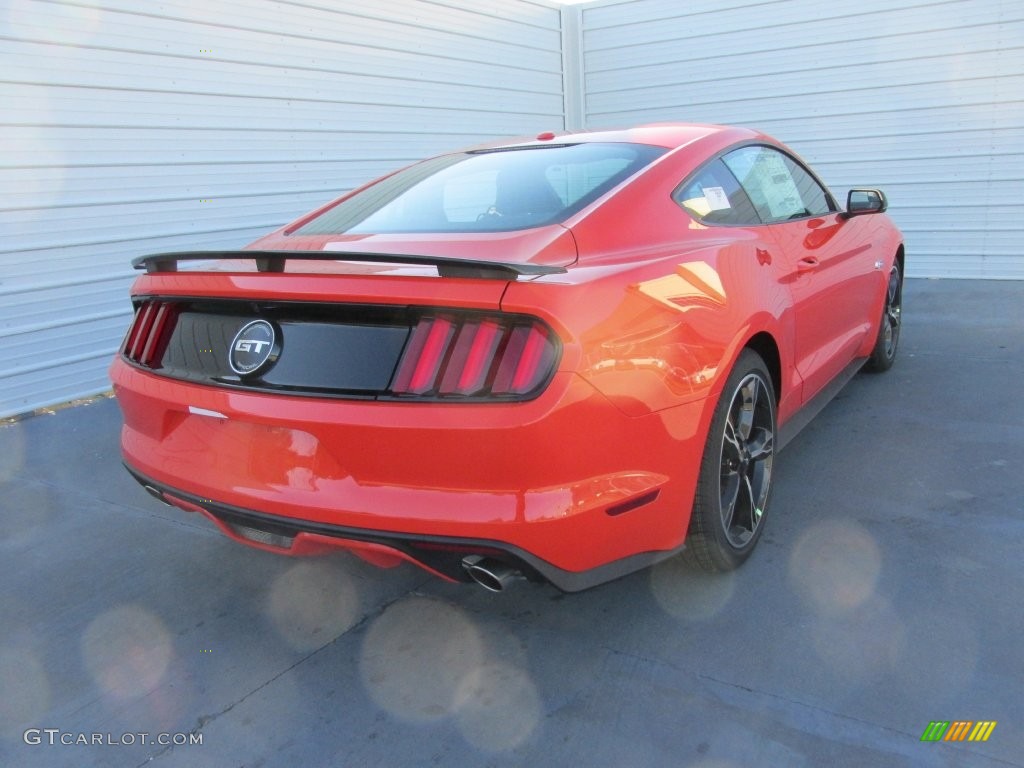 2016 Mustang GT/CS California Special Coupe - Competition Orange / Ebony photo #4
